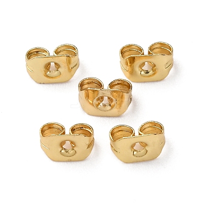 Brass Ear Nuts KK-C119-13A-G-1