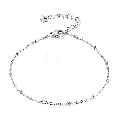 Tarnish Resistant 304 Stainless Steel Cable Chain BJEW-JB05632-01-1