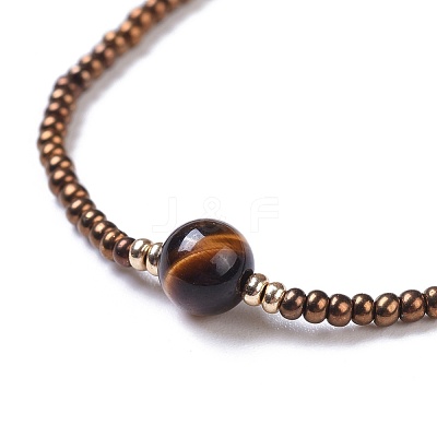 Nylon Thread Braided Beads Bracelets BJEW-JB04346-02-1