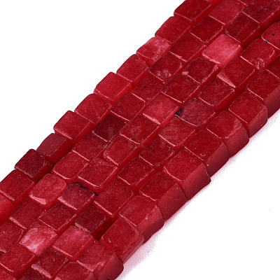 Natural White Jade Beads Strands G-N326-147C-1