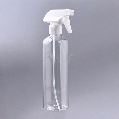 Empty PET Plastic Trigger Spray Bottles AJEW-WH0014-68-1