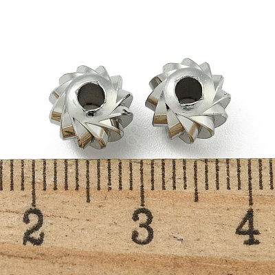 Rack Plated Brass Beads FIND-T071-6P-1