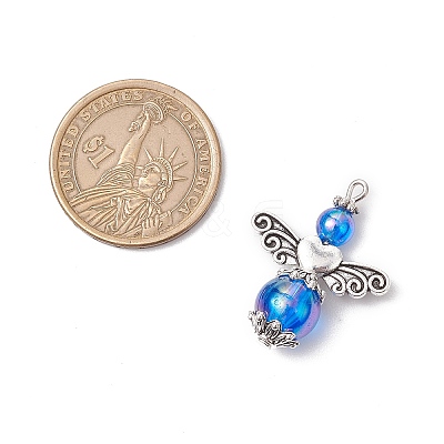 Transparent Acrylic Pendants PALLOY-JF03574-1