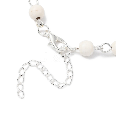 Alloy Cross Charm Bracelets BJEW-TA00423-02-1