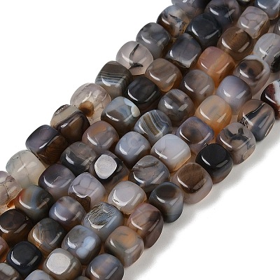 Natural Dragon Veins Agate Beads Strands G-G177-E16-01-1