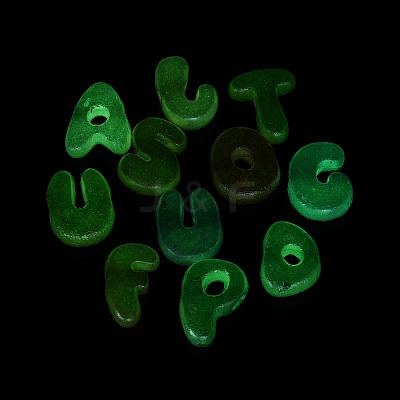 Luminous Opaque Acrylic European Beads OACR-N160-58-1