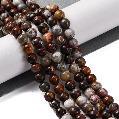 Natural Mexico Crazy Agate Beads Strands G-L615-A01-01-1
