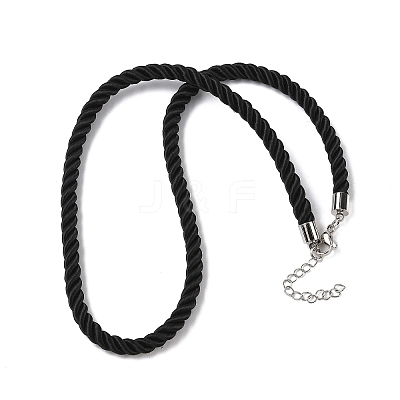 5MM Nylon Twisted Cord Necklace Making FIND-G096-01P-31-1