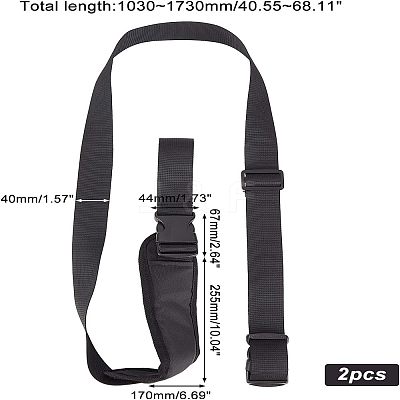 Nylon Skateboard Shoulder Straps FIND-FH0002-15-1