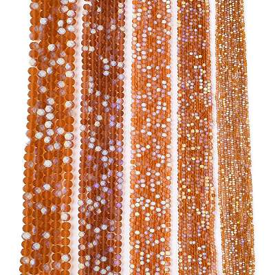 Transparent Glass Beads Strands LS-EGLA-A044-T4mm-MB04-1