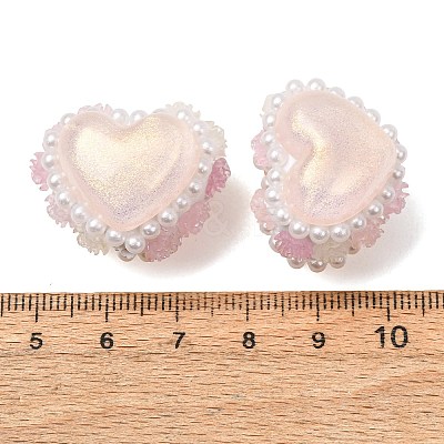 Rwsin & ABS Imitation Pearl & Polymer Clay Beads RE-CBA1913-01B-1