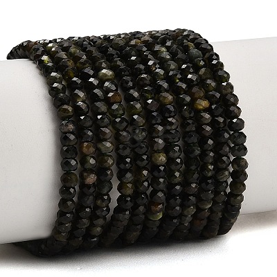 Natural Greeb Tourmaline Beads Strands GG-CBAA9B4-C01-02-1
