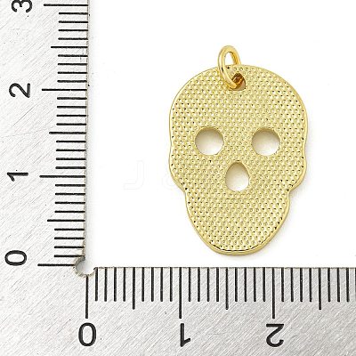 Rack Plating Brass Enamel Pendants KK-Z067-24G-01-1