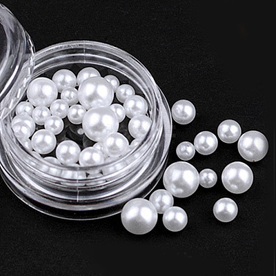 ABS Plastic Imitation Pearl Nail Art Decorations MRMJ-T010-165C-1