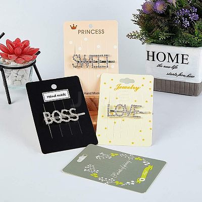 Hair Clip Display Cards CDIS-NB0001-05-1