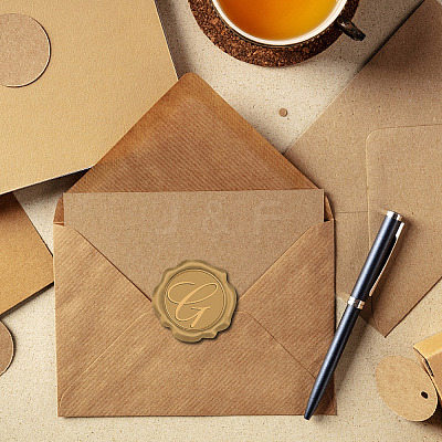 Adhesive Wax Seal Stickers DIY-CP0009-12F-1