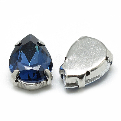 Sew on Rhinestone RGLA-T035-18x25mm-14-1