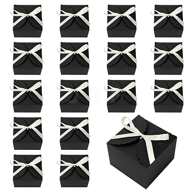 20Pcs Square Folding Paper Gift Boxes CON-PH0003-52B-1