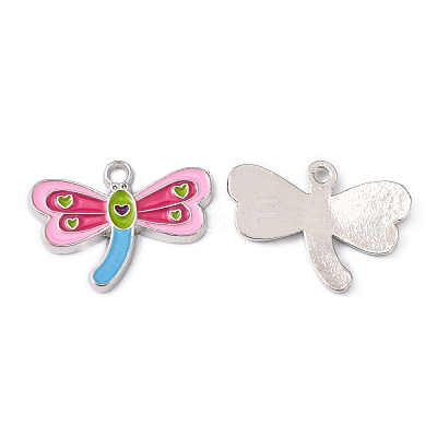 Alloy Enamel Pendants EA215Y-1
