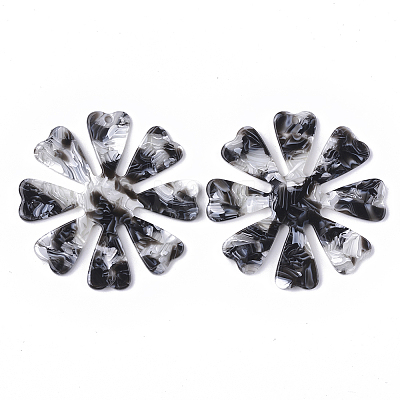 Cellulose Acetate(Resin) Pendants KY-S157-24B-1