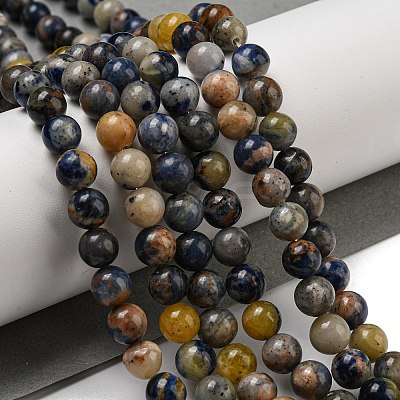 Natural Sodalite Beads Strands G-F591-13-1