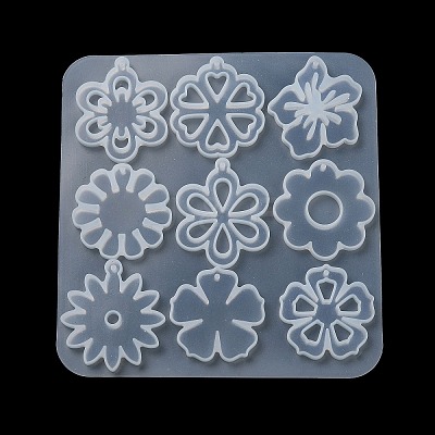 Flower DIY Pendant Silicone Molds X1-DIY-G100-01A-1