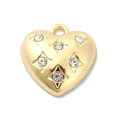 Alloy Rhinestone Pendants PALLOY-S188-06G-1