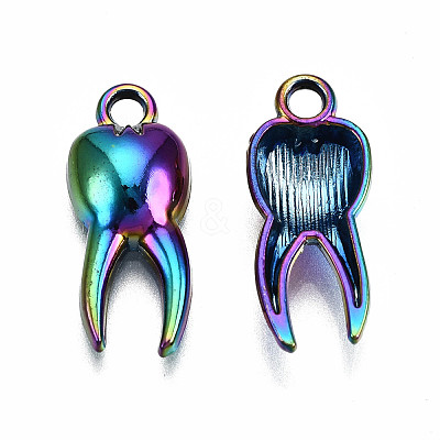 Rainbow Color Alloy Pendants PALLOY-S180-063-RS-1