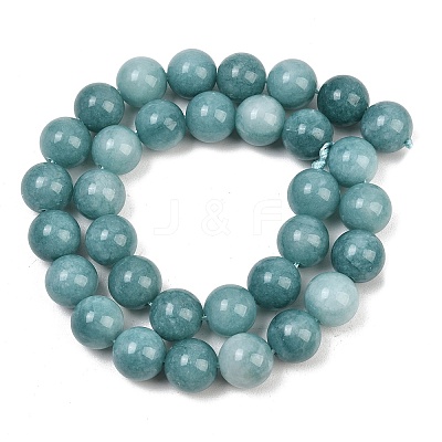 Natural Dyed White Jade Beads Strands GG-CBAEB22-B01-12mm-04-1