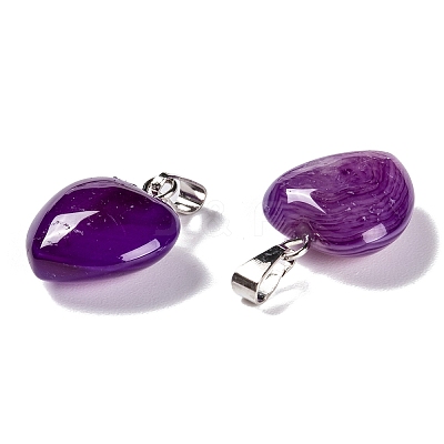 Natural Agate Pendants G-I311-A01-1