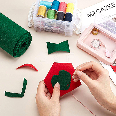 Polyester Felt Sticker DIY-WH0223-18C-1