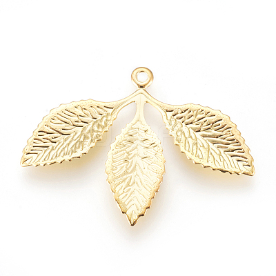 Rack Plating Brass Pendants KK-F752-09G-1