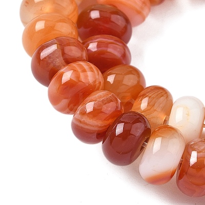 Natural Red Agate Beads Strands G-H295-C03-20-1