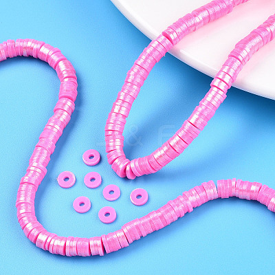 Handmade Polymer Clay Beads Strands CLAY-CJC0015-01I-1