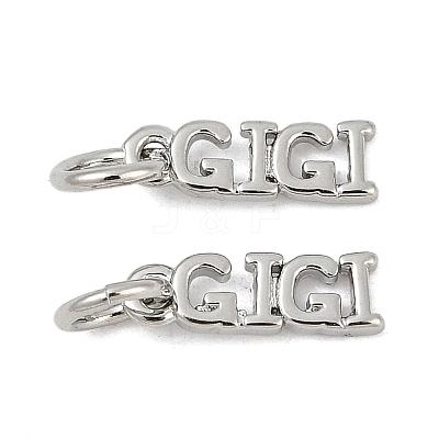 Brass Charms KK-S527-02P-B-1