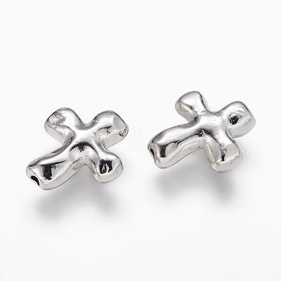 Tibetan Style Alloy Beads PALLOY-A018-N-NR-1