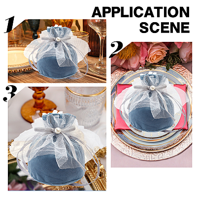 12Pcs Velvet Jewelry Drawstring Gift Bags TP-NB0001-30D-1