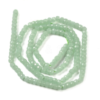 Synthetic Luminous Stone Beads Strands G-C086-01A-07-1