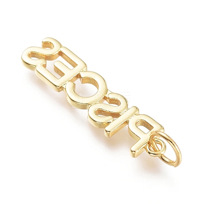 Brass Pendants ZIRC-I048-15G-09-1