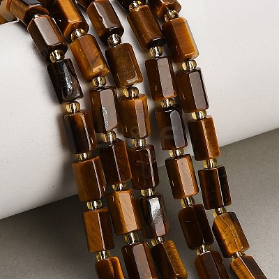 Natural Tiger Eye Beads Strands GG-CBA5B6F-C01-02-1