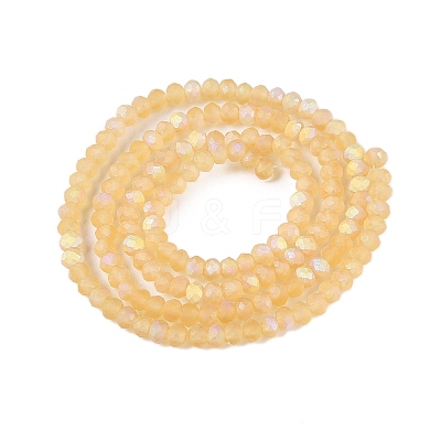 Transparent Glass Beads Strands EGLA-A044-T1mm-MB03-1