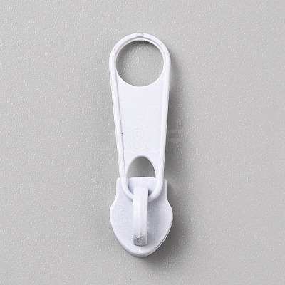 Spray Painted Zinc Alloy Zipper Pull FIND-WH0427-33A-14-1