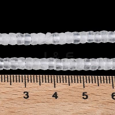Natural Quartz Crystal Heishi Beads Strands G-A299-A07-01-1