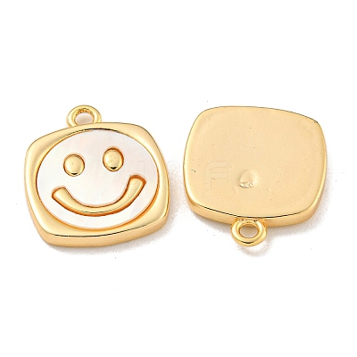 Natural White Shell Pendants KK-A214-11G-1