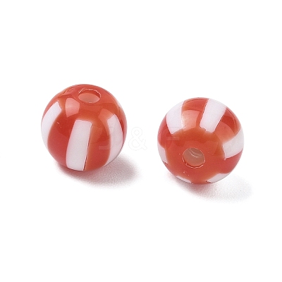 Opaque Acrylic Beads OACR-D314-07A-1