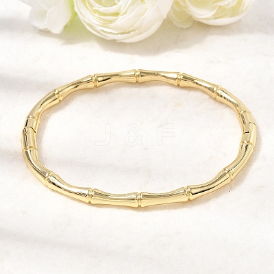 Brass Hinged Bangles for Women BJEW-H639-05G-1