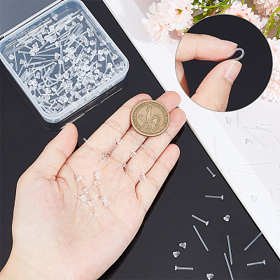 284Pcs 7 Styles  Silicone & Plastic Earring Post Sleeves & Ear Nuts FIND-NB0004-60-1