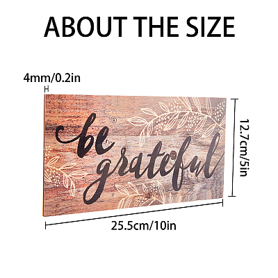 1Pc Natural Wood Hanging Wall Decorations for Front Door Home Decoration AJEW-CN0001-02F-1