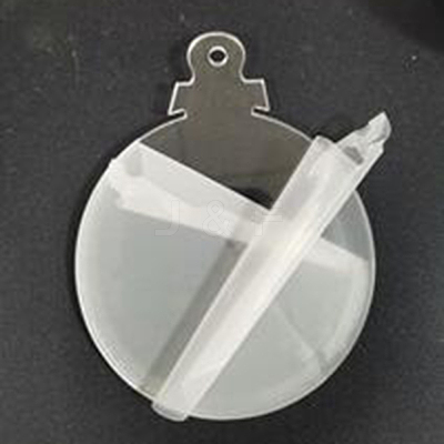 Transparent Acrylic Pendants TACR-WH0004-02C-1