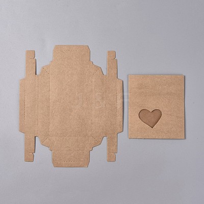 Foldable Kraft Paper Sliding Boxes CON-L018-H01-1